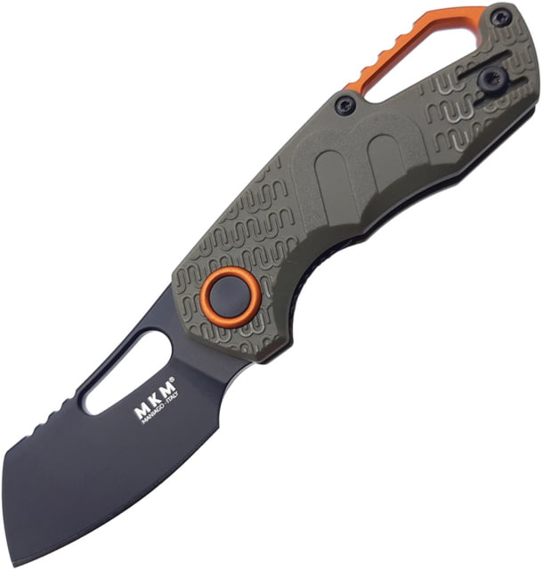 MKM Isonzo Linerlock OD Folding Knife 2" Bohler N690 stainless blade OD green FRN handle MK FX03-2PGO - Mkm