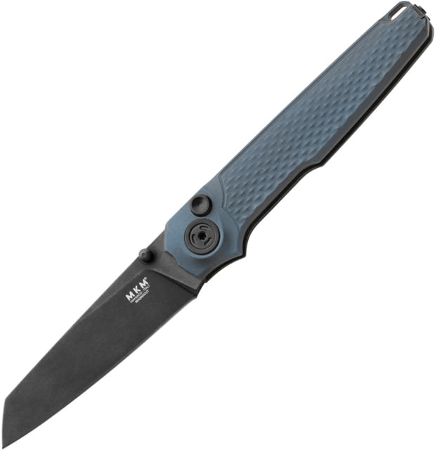 MKM Miura Button Lock Gray SW Folding Knife - Mkm