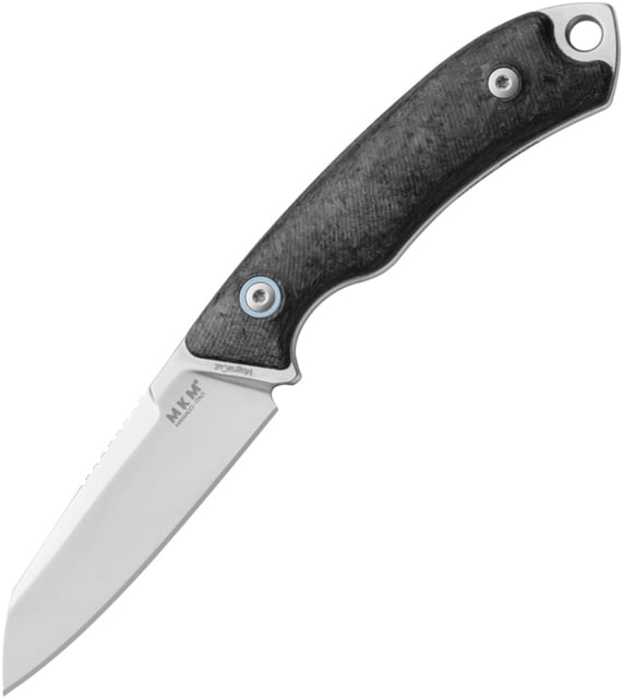 MKM Pocket Tango 2 2.91in Fixed Blade by David C. Andersen 6.75in Overall 2.91in CPM MagnaCut Stainless Sheepsfoot Blade Marbled Carbon Fiber Handle - Mkm