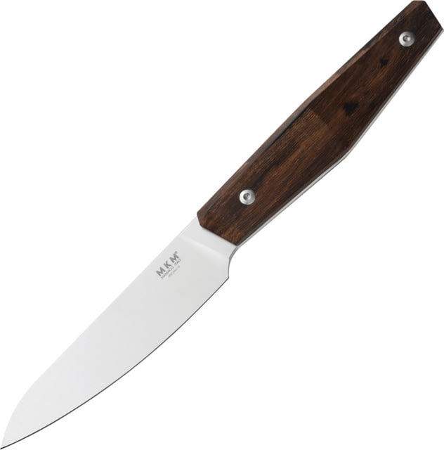 MKM Prima Paring 3.74in Knife Satin S/S Blade Ziricote Wood Handle MK PRPA-Z - Mkm