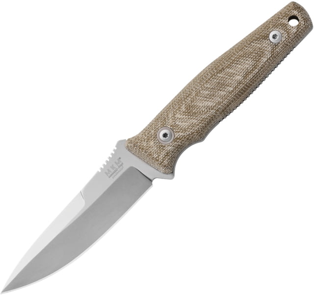 MKM TPF Defense Fixed Blade Knife 3.27in CPM MagnaCut Micarta Canvas Green MK TPFD-GC - Mkm