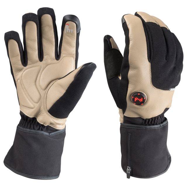 Mobile Warming 7.4V Heated Blacksmith Glove - Mens Light Tan/Black Medium - Mobile Warming