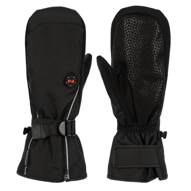 Mobile Warming 7.4V Heated Storm Mitten Black Extra Large - Mobile Warming