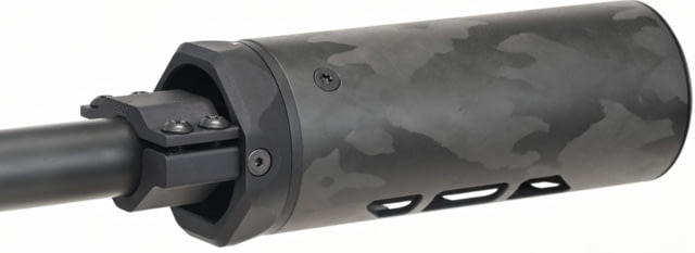 MODTAC Precision Rifle Suppressor Shield .900in Barrel Diameter Natural/Clear Coat Carbon Fiber 5.5in N - Modtac