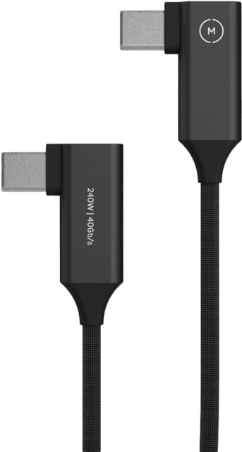 Moment Dual Right Angle SuperFlex USB-C Cable 4in - Moment