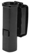 Monadnock  Detective/Mariner/Officer Front Draw Baton Holder w/45 Degree & Clip-On for the 16in Baton in Plain Black 1000212 - Monadnock