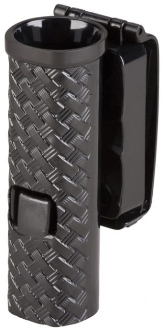 Monadnock  Detective/Mariner/Officer Front Draw Baton Holder w/360 Degree & Clip-On for the 16in Baton in Basket Weave Black 1000266 - Monadnock