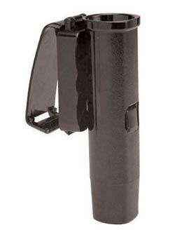 Monadnock  Detective/Mariner/Officer Front Draw Baton Holder w/45 Degree & Clip-On for the 21in 24in & 26in Batons in Basket Weave Black 1000269 - Monadnock