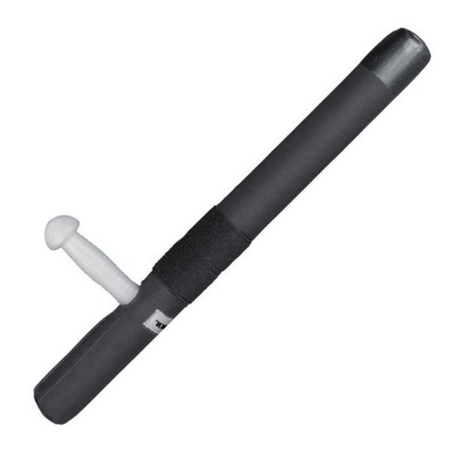 Monadnock  24in Side Handle Training Baton Black/White Foam 1155179 - Monadnock