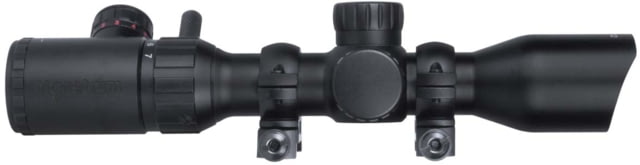 Monstrum  Rifle Scope with Illuminated Range Finder Reticle Black - Monstrum