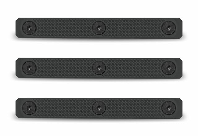 USED Monstrum 5 in Rail Panels - 3 PC M-LOK Black 3 in RCM10-B - Monstrum