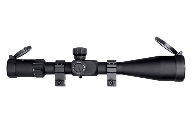 Monstrum G3  Rifle Scope 30mm Tube FFP Illuminated MOA Reticle Adjustable Objective Black - Monstrum