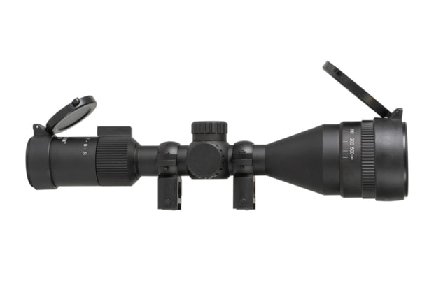 Monstrum Guardian 4-9x50mm w/ Parallax Adjustment AO Rifle Scope 1in Tube Second Focal Plane Black - Monstrum