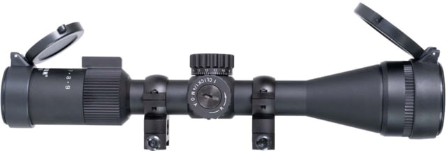 Monstrum Guardian AO Rifle Scope  1 inch Tube Second Focal Plane Crosshair Reticle Black - Monstrum