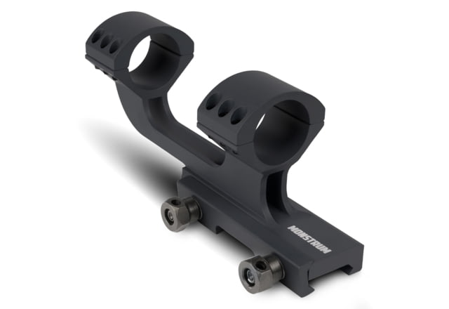 Monstrum H-Series Cantilever Lightweight Offset Picatinny Scope Mount 1 in Black - Monstrum