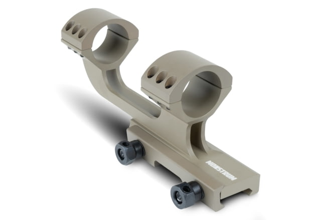 Monstrum H-Series Cantilever Lightweight Offset Picatinny Scope Mount 1 in Flat Dark Earth - Monstrum