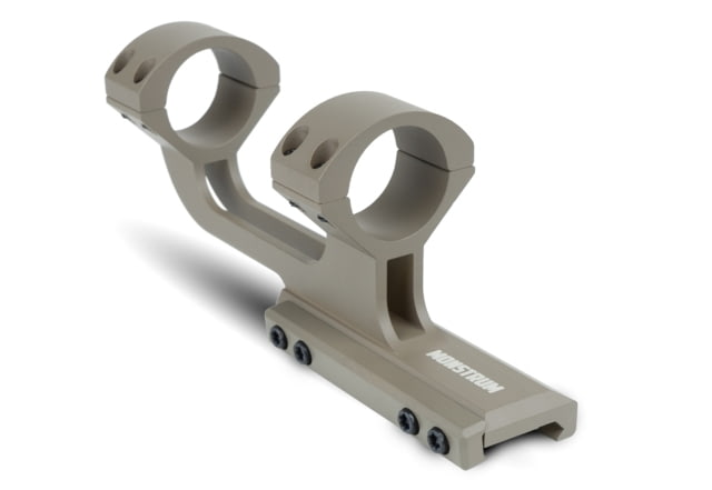 Monstrum H-Series Hollow Frame Offset Cantilever Picatinny Scope Mount 1in Flat Dark Earth - Monstrum