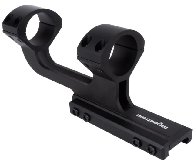 Monstrum H-Series Hollow Frame Offset Cantilever Picatinny Scope Mount 30mm Black - Monstrum