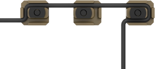 Monstrum M-Lok Pressure Switch Cable Guides Flat Dark Earth - Monstrum