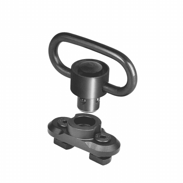 EDEMO Monstrum M-Lok Sling Adapter with Quick Detach Sling Swivel Black MS-A-B EDEMO1 Used Condition Fair - Monstrum