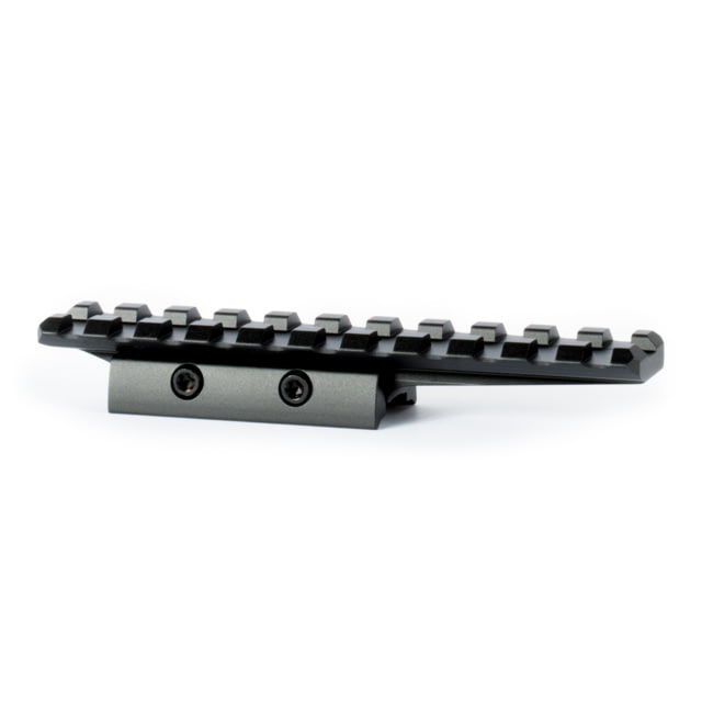 Monstrum Low Profile Dovetail to Picatinny Mount 11 Slot Black - Monstrum