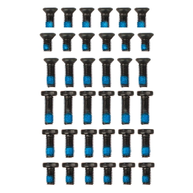 Monstrum 6-48 Gunsmithing Screw Pack 6mm 8mm and 10mm Length in Standard and Flat Head with Torx T10 Head - Monstrum