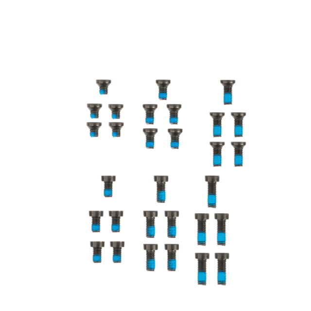 Monstrum 8-40 Gunsmithing Screw Pack 6mm 8mm and 10mm Length in Standard and Flat Head with Torx T10 Head - Monstrum
