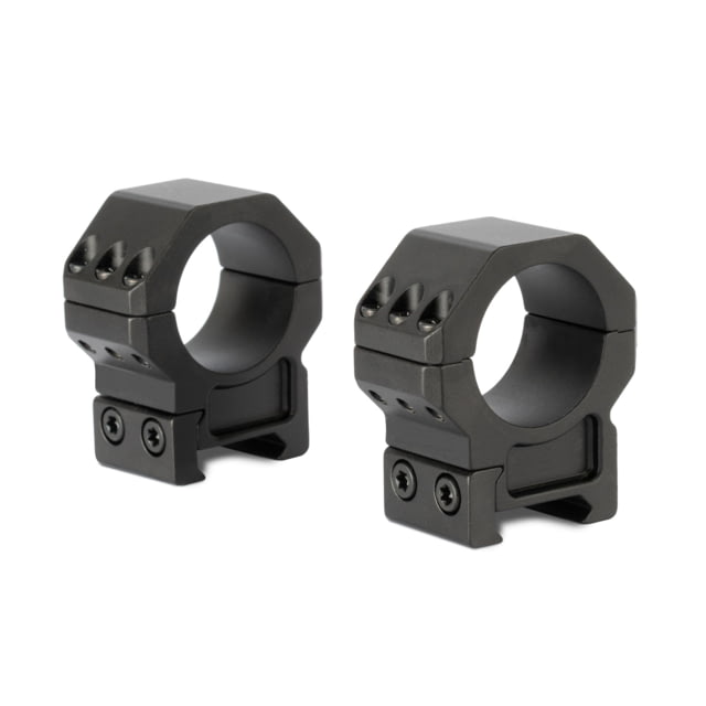 Monstrum Deadlock Series Scope Rings 1in Diameter 1.1in Center Height Pair Black - Monstrum