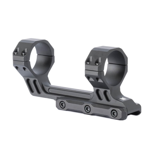Monstrum Deadlock Series Dual Ring Riflecope Mount 2 inch Offset Cantilever 34mm Diameter Black - Monstrum