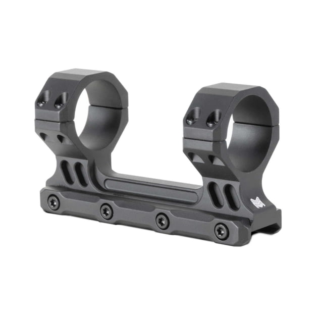 Monstrum Deadlock Series Dual Ring Scope Mount Inline Rings 34mm Diameter Black - Monstrum