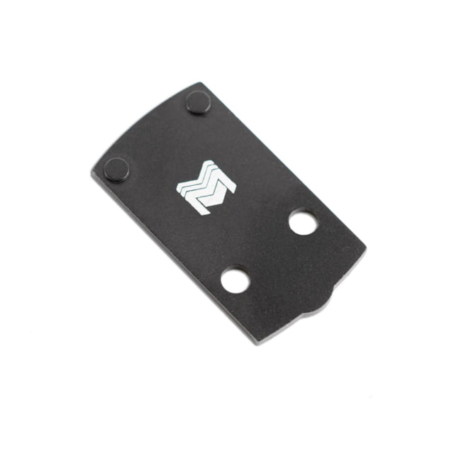 Monstrum Glock 43X/48 MOS/Hellcat OSP Red Dot Plate Compatible with Holosun 407k/507k/RMSc Footprint Red Dots Black - Monstrum