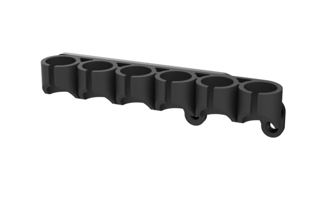 Monstrum Mossberg 12-Gauge Shotgun Side Saddle Shell Carrier Compatible with Remington 870/TAC-14/1100 Series Shotguns Black - Monstrum