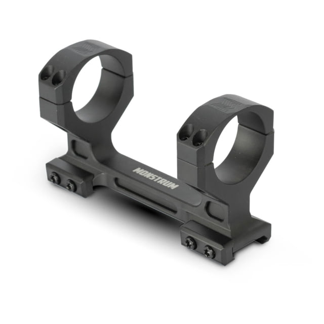 Monstrum Razorclaw Ultralight Dual Ring Scope Mount Inline Rings 30 mm Diameter Black - Monstrum
