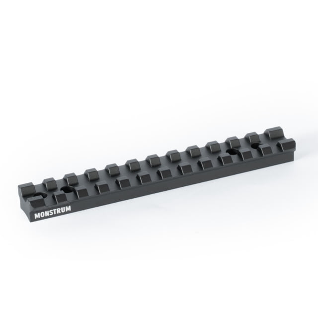 Monstrum Picatinny Rail Mount for Browning BAR/BAL Long Action Rifles Black - Monstrum