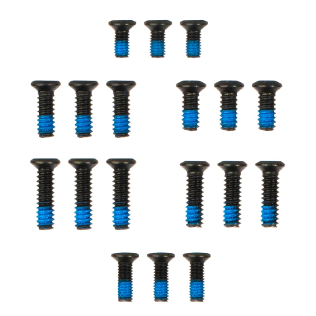 Monstrum RMR to Glock 17/19/26/34 MOS Red Dot Screw Pack Includes 6-32 and M3 Screws - Monstrum