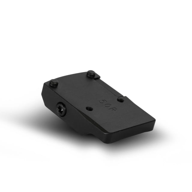 Monstrum Shrapnel Series Micro RMR 407C/507C XR Footprint Red Dot Picatinny Base Mount RMR/SRO Footprint Black - Monstrum