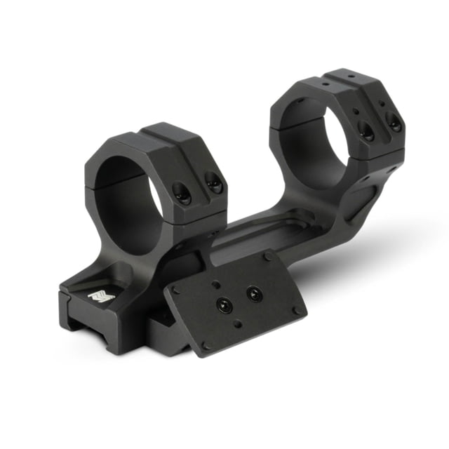 Monstrum Sidewinder Scope Mount w/ Modular Red Dot Mount 34 mm Diameter Docter Footprint Black - Monstrum