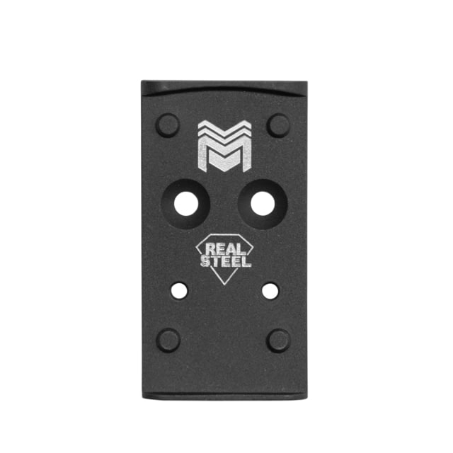 Monstrum Stainless Steel Mounting Plate for Optics Ready Glock MOS Pistols for Full Sized and Compact Gen 4/ Gen 5 MOS Version Compatible with - Monstrum
