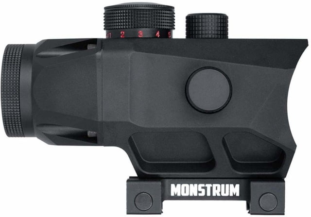 Monstrum P332 Raven Ultra-Compact 3X Prism Scope Black - Monstrum