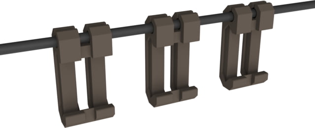 Monstrum Picatinny Pressure Switch Cable Guides Flat Dark Earth - Monstrum