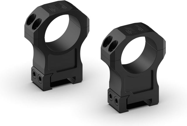 Monstrum Pro Series 7075 Aluminum Scope Rings 30mm Extra High Profile Black - Monstrum