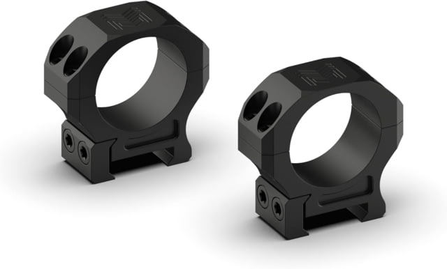 Monstrum Pro Series 7075 Aluminum Scope Rings 30mm Low Profile Black - Monstrum