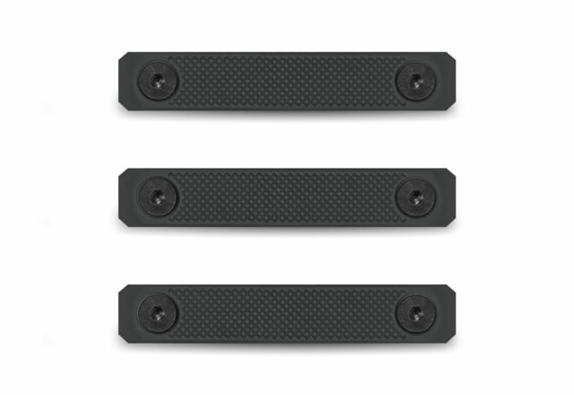 Monstrum Rail Panels - 3 PC M-LOK 3 in Black 3 in - Monstrum