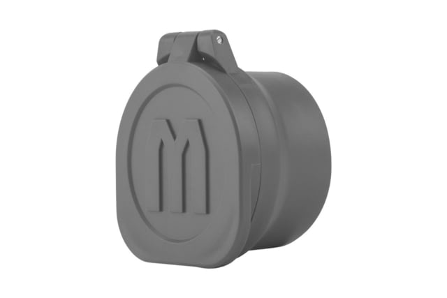 Monstrum Rubberized Flip-Up Rifle Scope Lens Covers Eyepiece Size E Black 37-42 mm - Monstrum
