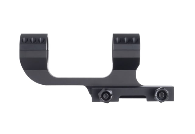 Monstrum Slim Profile Series Offset Cantilever Picatinny Scope Mount Black 1in - Monstrum