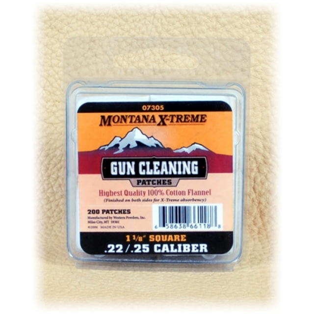 Montana X-Treme 1-1/8 Inch Square Patch 200 ct 7305