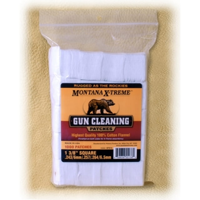 Montana X-Treme 1-3/8 Inch Square Patch 1000 ct, 7215