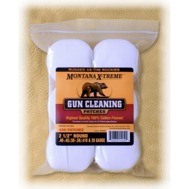 Montana X-Treme Montana X-Treme 2-1/2 Inch Round Patch 500 ct MU - $46.99 at Optics Planet
