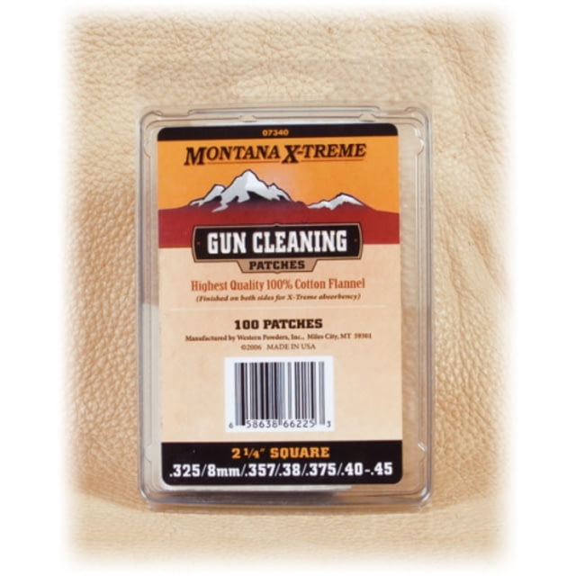 Montana X-Treme Montana X-Treme 2-1/4 Inch Square Patch 100 ct 7340 - $16.84 at Optics Planet