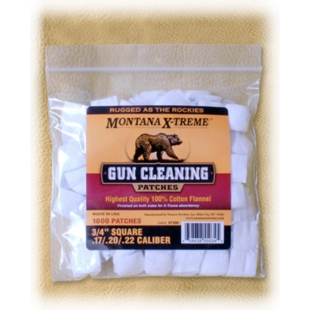 Montana X-Treme Montana X-Treme 3/4 Inch Square Patch 1000 ct MU - $36.99 at Optics Planet